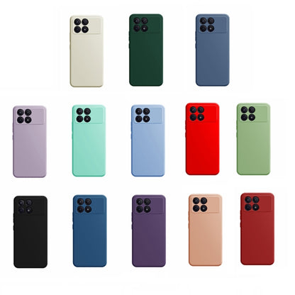 For Xiaomi Redmi K70 Pro Imitation Liquid Silicone Phone Case(White) - K70 Pro Cases by buy2fix | Online Shopping UK | buy2fix