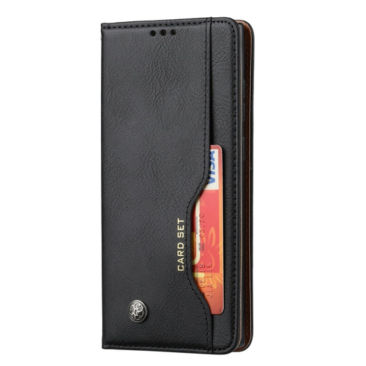 For Samsung Galaxy S25 Ultra 5G Knead Skin Texture Flip Leather Phone Case(Black) by buy2fix