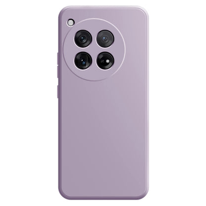 For OnePlus 12 Imitation Liquid Silicone Phone Case(Light Purple) - OnePlus Cases by buy2fix | Online Shopping UK | buy2fix