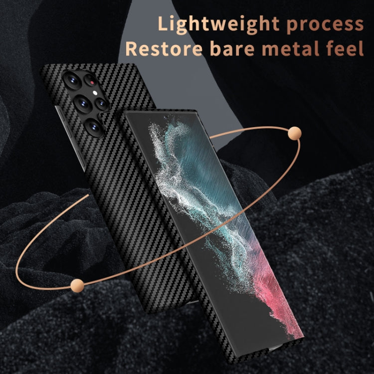 For Samsung Galaxy S25+ 5G Carbon Fiber Texture MagSafe Magnetic Phone Case(Red) by buy2fix