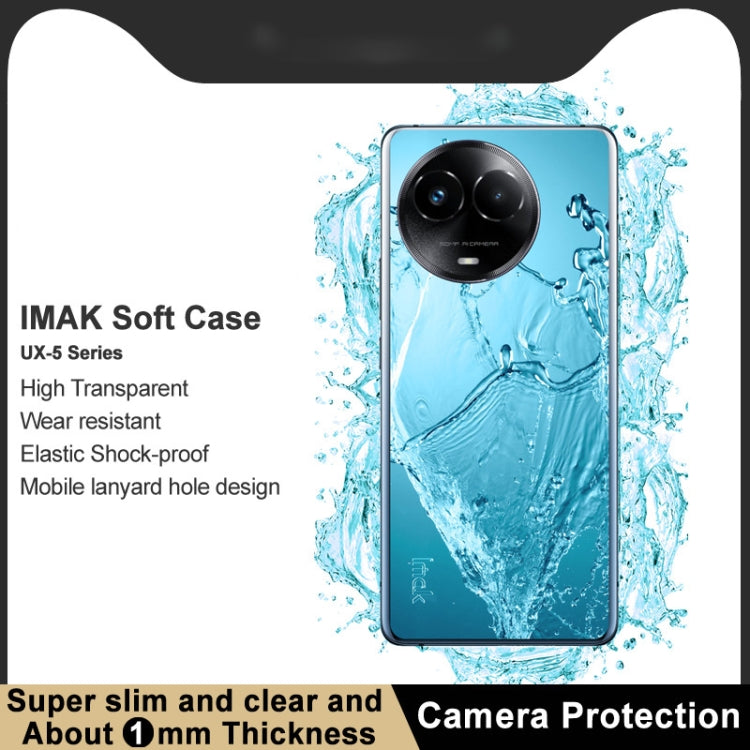 For Realme 11 5G Global/11x 5G Global/C67 5G Global imak UX-5 Series Transparent Shockproof TPU Protective Case(Transparent) - Realme Cases by imak | Online Shopping UK | buy2fix