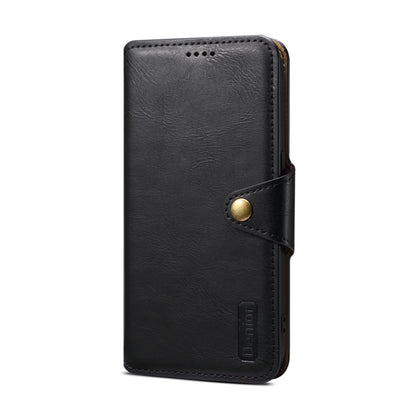 For iPhone XS Max Denior Cowhide Texture Wallet Style Leather Phone Case(Black) - More iPhone Cases by Denior | Online Shopping UK | buy2fix