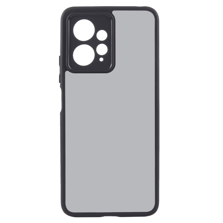 For Xiaomi Redmi Note 12 Pro Fine Pore Matte Black TPU + PC Phone Case - Xiaomi Cases by buy2fix | Online Shopping UK | buy2fix