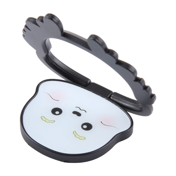 Cartoon Dragon Phone Metal Rotatable Ring Holder(Black) - Ring Holder by buy2fix | Online Shopping UK | buy2fix
