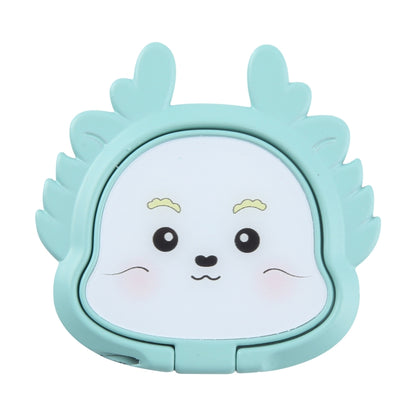 Cartoon Dragon Phone Metal Rotatable Ring Holder(Blue) - Ring Holder by buy2fix | Online Shopping UK | buy2fix