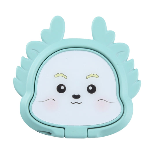 Cartoon Dragon Phone Metal Rotatable Ring Holder(Blue) - Ring Holder by buy2fix | Online Shopping UK | buy2fix