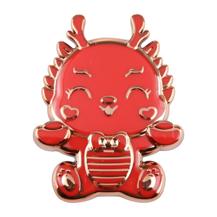 Cartoon Dragon Phone Desktop Folding Holder(Red) - Desktop Holder by buy2fix | Online Shopping UK | buy2fix