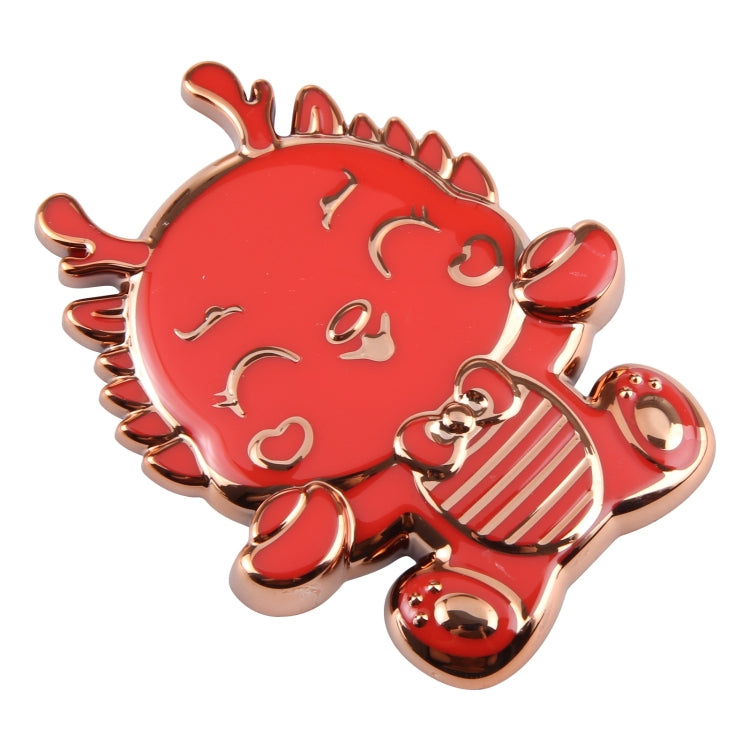 Cartoon Dragon Phone Desktop Folding Holder(Red) - Desktop Holder by buy2fix | Online Shopping UK | buy2fix