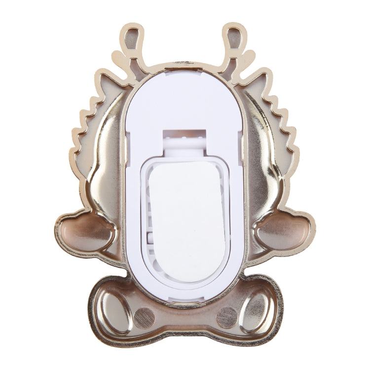 Cartoon Dragon Phone Desktop Folding Holder(Silver) - Desktop Holder by buy2fix | Online Shopping UK | buy2fix