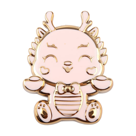 Cartoon Dragon Phone Desktop Folding Holder(Pink) - Desktop Holder by buy2fix | Online Shopping UK | buy2fix