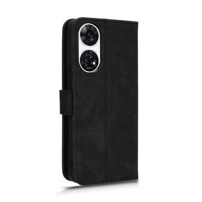 For ZTE Anshin Family Skin Feel Magnetic Flip Leather Phone Case(Black) - ZTE Cases by buy2fix | Online Shopping UK | buy2fix