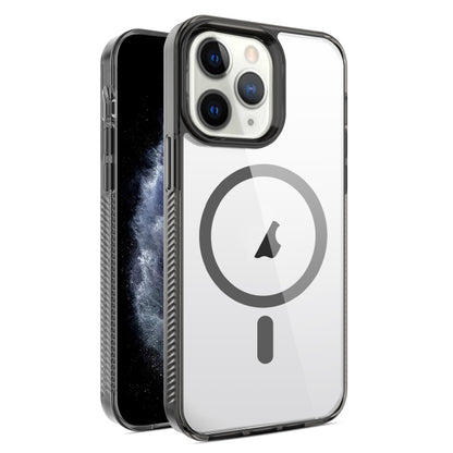 For iPhone 11 Pro 2.5mm MagSafe Acrylic Hybrid TPU Phone Case(Black) - iPhone 11 Pro Cases by buy2fix | Online Shopping UK | buy2fix