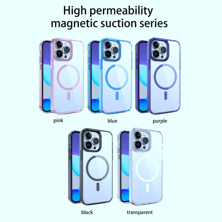 For iPhone 15 2.5mm MagSafe Acrylic Hybrid TPU Phone Case(Transparent) - iPhone 15 Cases by buy2fix | Online Shopping UK | buy2fix