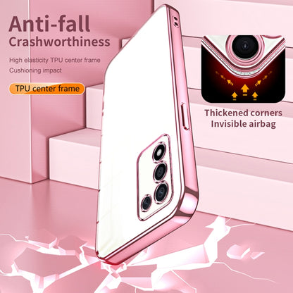 For OPPO K9s / K10 Energy Transparent Plating Fine Hole Phone Case(Transparent) by buy2fix