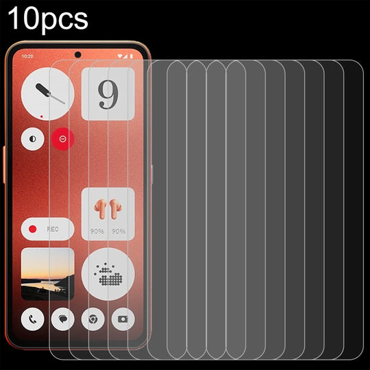 For Nothing CMF Phone 1 10pcs 0.26mm 9H 2.5D Tempered Glass Film