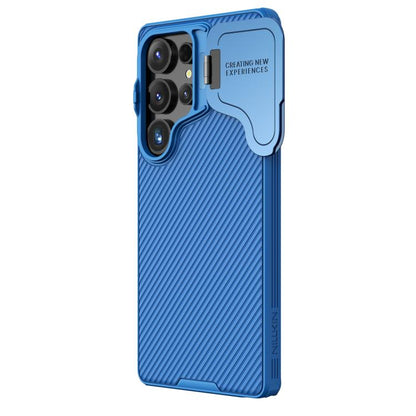 For Samsung Galaxy S25 Ultra 5G NILLKIN CamShield Prop PC Phone Case(Blue) - Galaxy S25 Ultra 5G Cases by NILLKIN | Online Shopping UK | buy2fix