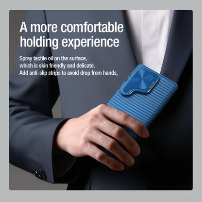 For Samsung Galaxy S25 Ultra 5G NILLKIN CamShield Prop PC Phone Case(Blue) - Galaxy S25 Ultra 5G Cases by NILLKIN | Online Shopping UK | buy2fix