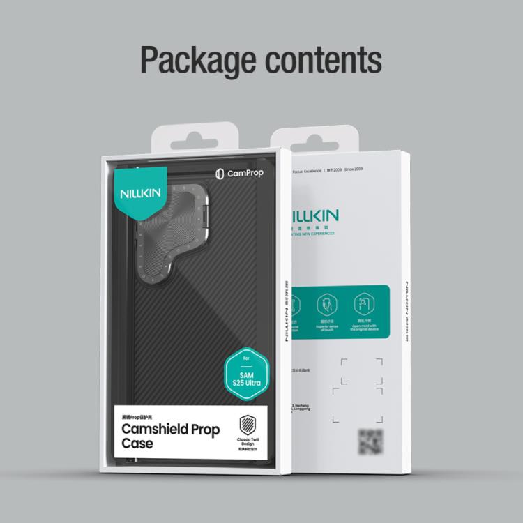 For Samsung Galaxy S25 Ultra 5G NILLKIN CamShield Prop PC Phone Case(Green) - Galaxy S25 Ultra 5G Cases by NILLKIN | Online Shopping UK | buy2fix