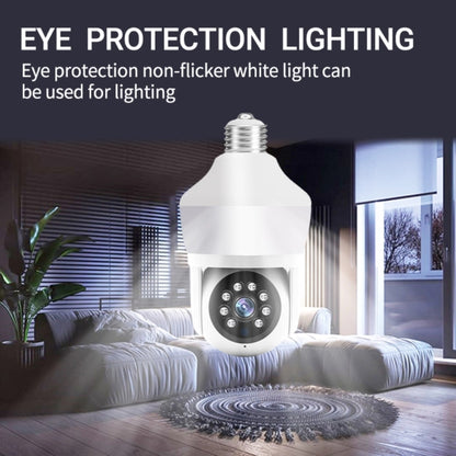 DP43 Bulb-type Motion Tracking Night Vision Smart Camera Supports Voice Intercom(White) by buy2fix