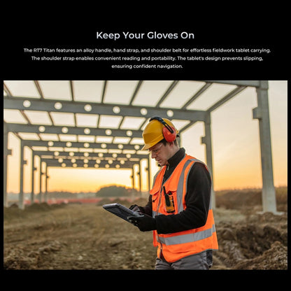 OUKITEL RT7 TITAN 5G Network IP68/IP69K Rugged Tablet, 12GB+256GB, 10.1 inch Android 13 MediaTek Dimensity 720 Octa Core Support Dual SIM, EU Plug(Blue) by OUKITEL