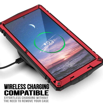 For Samsung Galaxy S25 Ultra 5G R-JUST Life Waterproof Dustproof Shockproof Phone Case(Red) - Galaxy S25 Ultra 5G Cases by R-JUST | Online Shopping UK | buy2fix