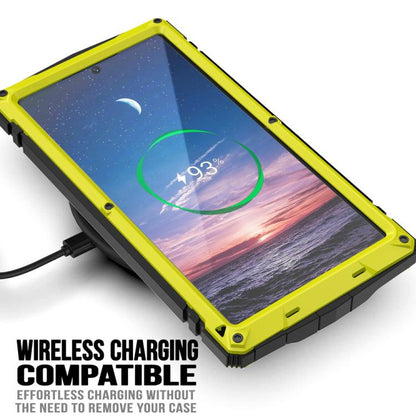 For Samsung Galaxy S25 Ultra 5G R-JUST Life Waterproof Dustproof Shockproof Phone Case(Yellow) - Galaxy S25 Ultra 5G Cases by R-JUST | Online Shopping UK | buy2fix