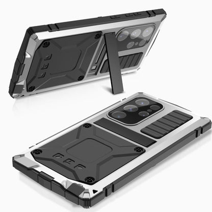 For Samsung Galaxy S25 Ultra 5G R-JUST Life Waterproof Dustproof Shockproof Phone Case(Silver) - Galaxy S25 Ultra 5G Cases by R-JUST | Online Shopping UK | buy2fix