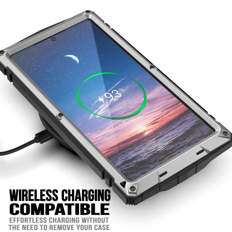 For Samsung Galaxy S25 Ultra 5G R-JUST Life Waterproof Dustproof Shockproof Phone Case(Silver) - Galaxy S25 Ultra 5G Cases by R-JUST | Online Shopping UK | buy2fix