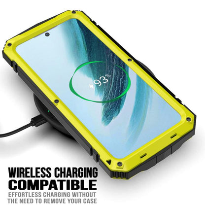 For Samsung Galaxy S25+ 5G R-JUST Life Waterproof Dustproof Shockproof Phone Case(Yellow) - Galaxy S25+ 5G Cases by R-JUST | Online Shopping UK | buy2fix