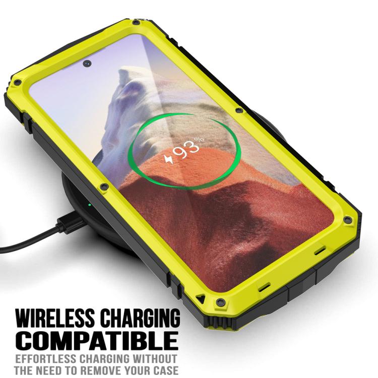 For Samsung Galaxy S25 5G R-JUST Life Waterproof Dustproof Shockproof Phone Case(Yellow) - Galaxy S25 5G Cases by R-JUST | Online Shopping UK | buy2fix