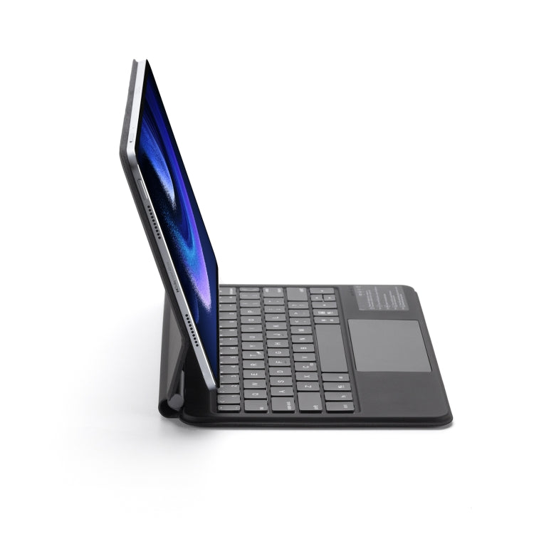 For Xiaomi Pad 6 / Pad Pro M11P-B-M611 Magnetic Bluetooth Keyboard Leather Tablet Case(Black) - Others Keyboard by buy2fix | Online Shopping UK | buy2fix