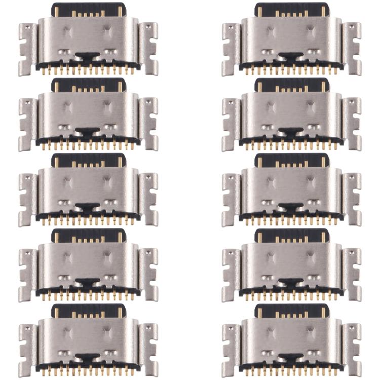 For Infinix GT 10 Pro 5G X6739 10pcs Original Charging Port Connector - Single Tail Connector by buy2fix | Online Shopping UK | buy2fix