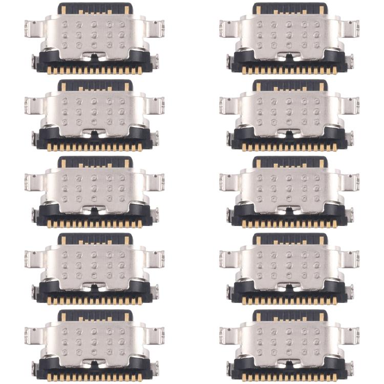 For Infinix GT 20 Pro 5G X6871 10pcs Original Charging Port Connector - Single Tail Connector by buy2fix | Online Shopping UK | buy2fix