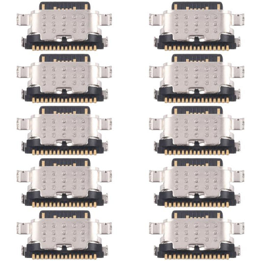 For Infinix Note 40 Pro 4G X6850 10pcs Original Charging Port Connector - Single Tail Connector by buy2fix | Online Shopping UK | buy2fix