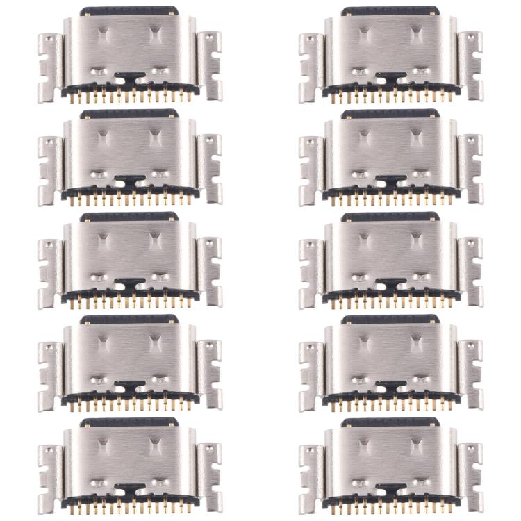 For Infinix Hot 12 Play NFC X6816D 10pcs Original Charging Port Connector - Single Tail Connector by buy2fix | Online Shopping UK | buy2fix