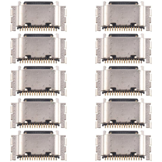 For Tecno Camon 18 CH6 10pcs Original Charging Port Connector - Single Tail Connector by buy2fix | Online Shopping UK | buy2fix