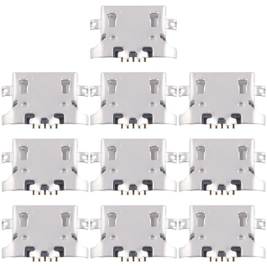 For Tecno Spark Go 2022 10pcs Original Charging Port Connector - Single Tail Connector by buy2fix | Online Shopping UK | buy2fix