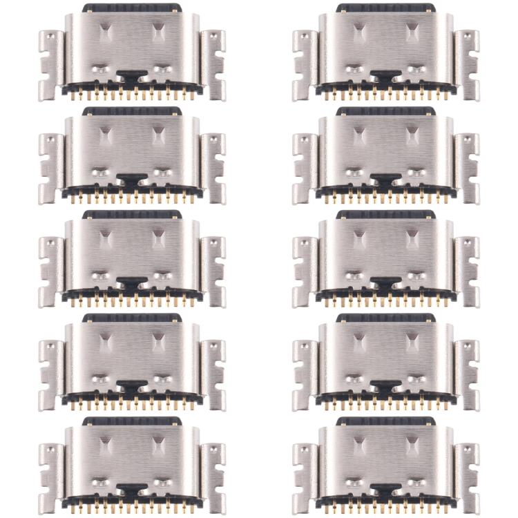 For Tecno Spark 20 Pro KJ6 10pcs Original Charging Port Connector - Single Tail Connector by buy2fix | Online Shopping UK | buy2fix