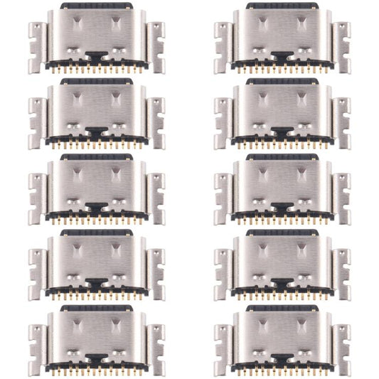 For Tecno Spark 20 Pro KJ6 10pcs Original Charging Port Connector - Single Tail Connector by buy2fix | Online Shopping UK | buy2fix