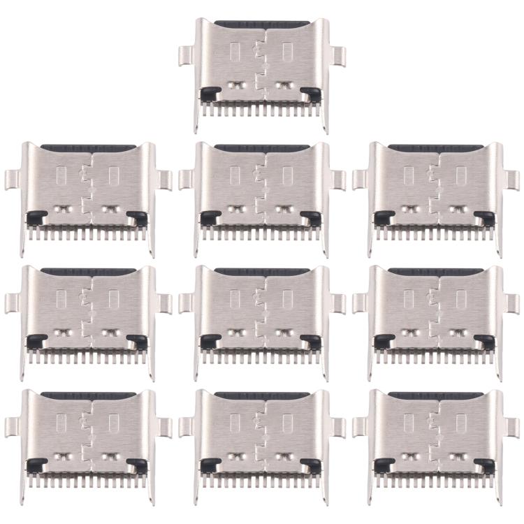 For Realme V20 5G RMX3611 10pcs Original Charging Port Connector - Single Tail Connector by buy2fix | Online Shopping UK | buy2fix