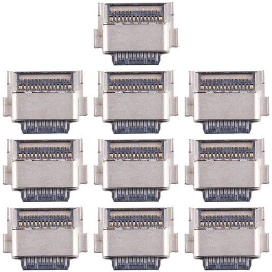 For Samsung Galaxy Z Flip 10pcs Original Charging Port Connector - Tail Connector by buy2fix | Online Shopping UK | buy2fix