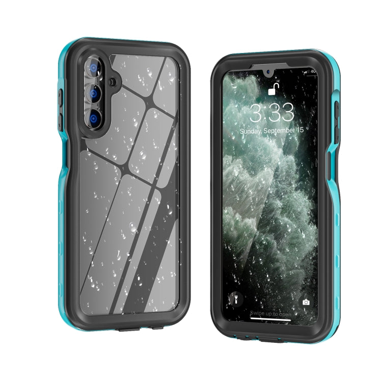 For Samsung Galaxy A15 5G RedPepper 360 Full Body Rugged IP68 Waterproof Phone Case(Blue) - Galaxy Phone Cases by RedPepper | Online Shopping UK | buy2fix