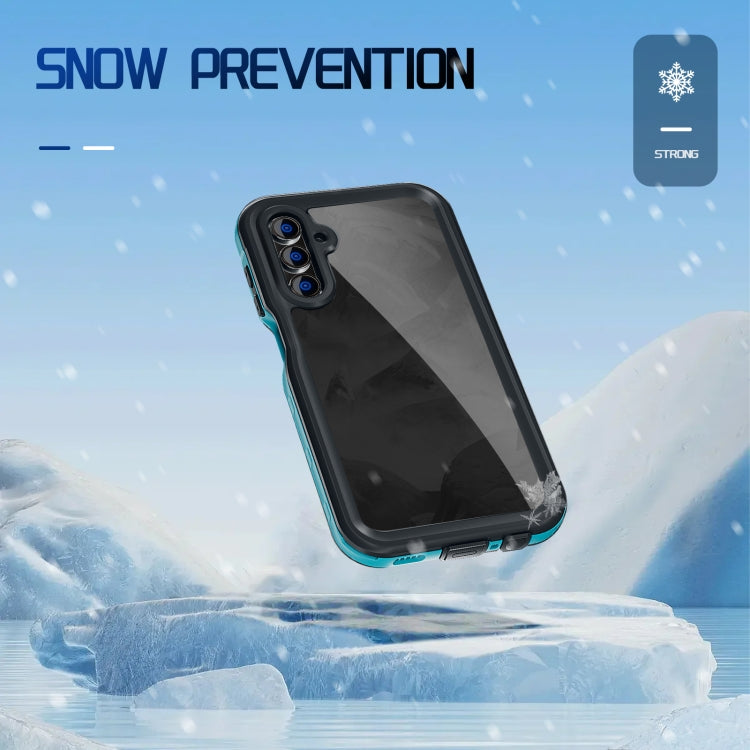 For Samsung Galaxy A15 5G RedPepper 360 Full Body Rugged IP68 Waterproof Phone Case(Blue) - Galaxy Phone Cases by RedPepper | Online Shopping UK | buy2fix