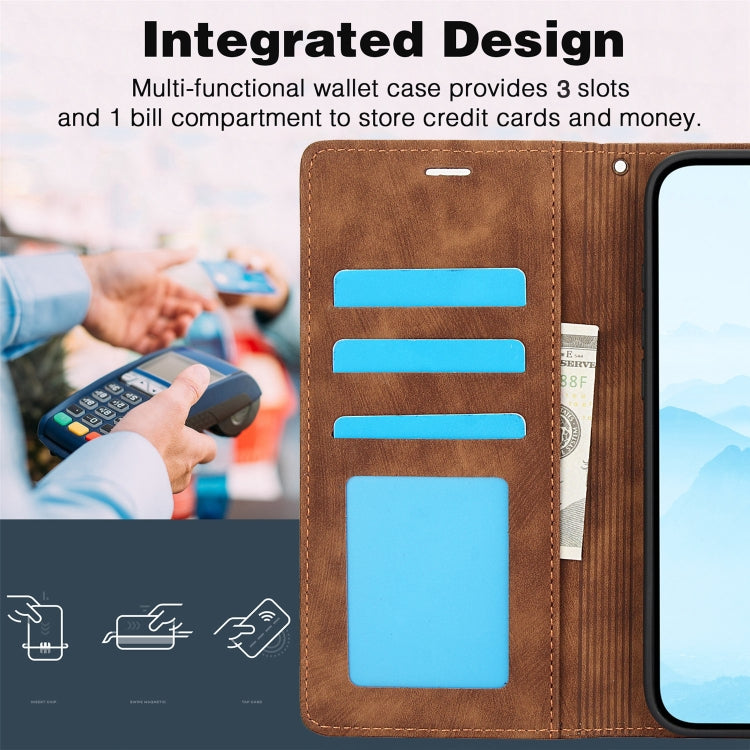 For iPhone 16 Plus Orchid Butterfly Embossed Leather Phone Case(Brown) by buy2fix