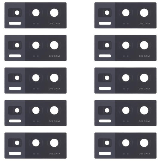 For Xiaomi Poco F5 Pro 10pcs Back Camera Lens
