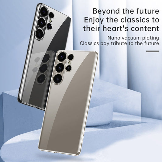 For Samsung Galaxy S24+ 5G SULADA Electroplating Frosted TPU Phone Case(Blue) by SULADA