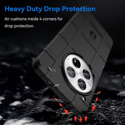 For OnePlus 12 Full Coverage Shockproof TPU Phone Case(Black) by buy2fix