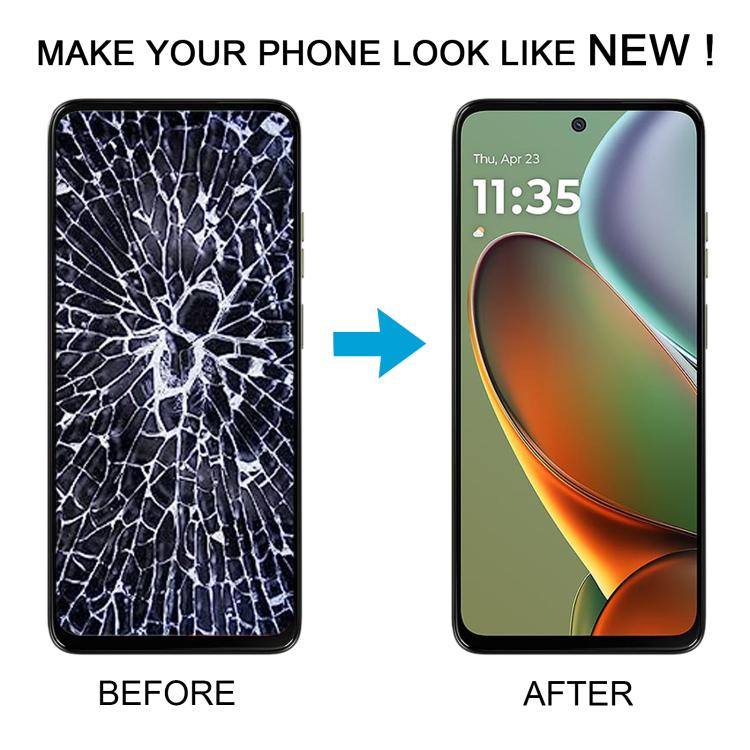 For Motorola Moto G15 Power OEM LCD Screen Digitizer Full Assembly with Frame - LCD Screen by buy2fix | Online Shopping UK | buy2fix