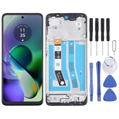 For Motorola Moto G55 OEM LCD Screen Digitizer Full Assembly with Frame - LCD Screen by buy2fix | Online Shopping UK | buy2fix