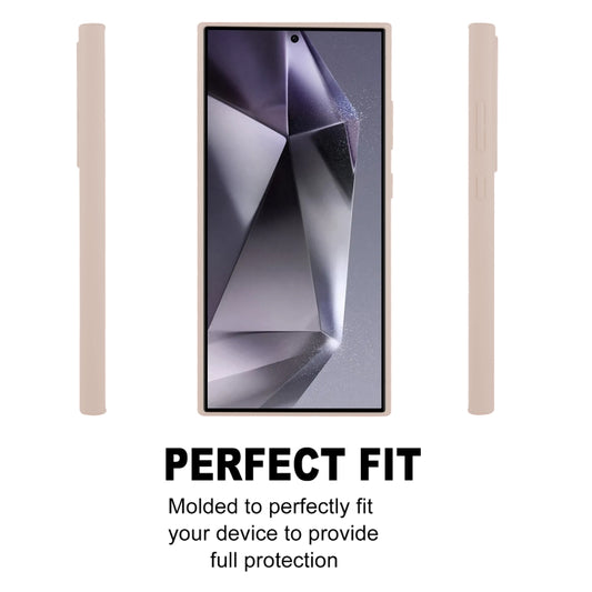 For Samsung Galaxy S24 Ultra 5G GOOSPERY SOFT FEELING Liquid TPU Soft Phone Case(Apricot) by GOOSPERY